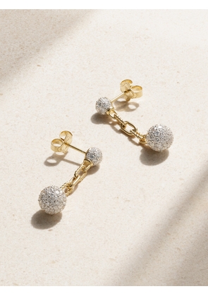 David Yurman - Dy Madison® 18-karat Gold Diamond Earrings - One size