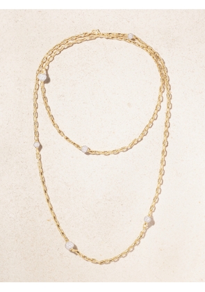 David Yurman - Dy Madison® Rhodium-plated 18-karat Gold Diamond Necklace - One size