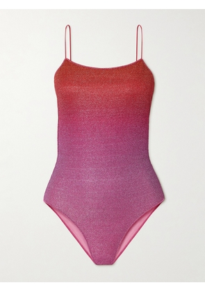 Oséree - Lumière Metallic Swimsuit - Pink - small,medium,large,x large