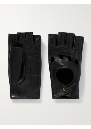 Valentino Garavani - Vlogo Leather Gloves - Black - 6.5,7,7.5,8
