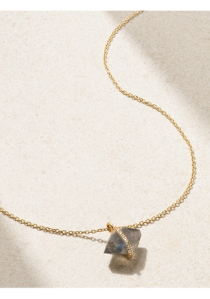 Melissa Joy Manning - 14-karat Recycled Gold, Labradorite And Herkimer Diamond Necklace - Purple - One size