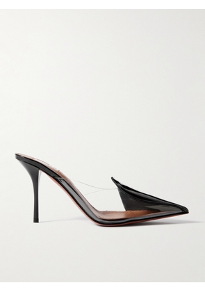 Alaïa - 90 Pvc And Patent-leather Mules - Black - IT36,IT37,IT38,IT39,IT40,IT41,IT42