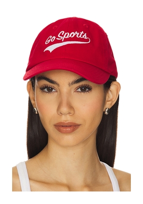 Favorite Daughter Go Sports Baseball Hat in Red.