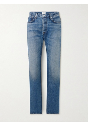 Citizens of Humanity - Blaine High-rise Straight-leg Jeans - Blue - 23,24,25,26,27,28,29,30,31,32,33