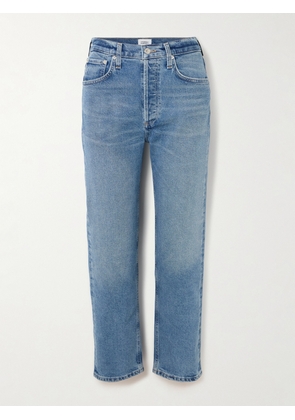 Citizens of Humanity - Delfina High-rise Straight-leg Jeans - Blue - 23,24,25,26,27,28,29,30,31,32,33
