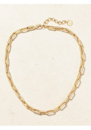 SHAY - 18-karat Gold Diamond Necklace - One size