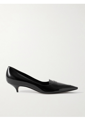 The Row - Viv Glossed-leather Pumps - Black - IT36,IT37,IT37.5,IT38,IT38.5,IT39,IT39.5,IT40,IT40.5,IT41,IT42