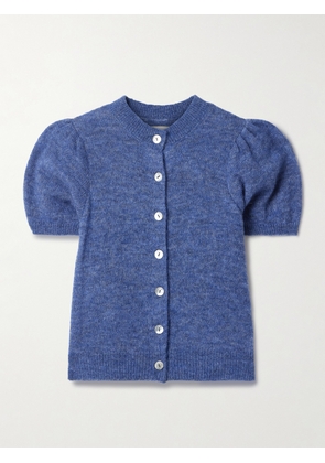 DÔEN - Anisa Alpaca-blend Cardigan - Blue - xx small,x small,small,medium,large,x large