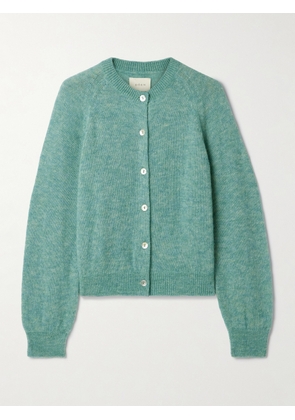 DÔEN - Petra Alpaca-blend Cardigan - Blue - xx small,x small,small,medium,large,x large