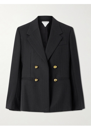 Bottega Veneta - Double-breasted Wool Blazer - Black - IT34,IT38,IT40,IT42