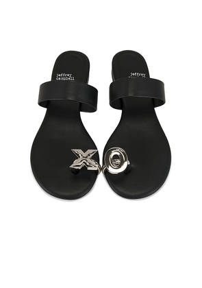 Jeffrey Campbell Dote-On Sandal in Black. Size 6. Also in 6.5, 7.5, 8, 8.5.