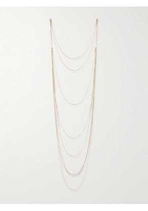 Alaïa - Layered Gold-tone Earrings - One size