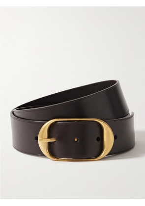 Nili Lotan - Nili Leather Belt - Brown - 65,70,75,80,85,90,95