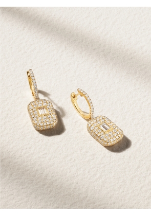 SHAY - 18-karat Gold Diamond Earrings - One size