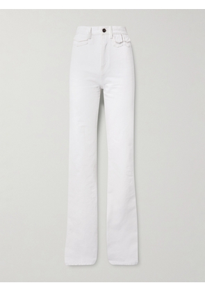 Chloé - High-rise Straight-leg Jeans - White - FR 34,FR 36,FR 38,FR 40,FR 42,FR 44,FR 46