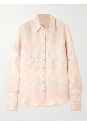 Dries Van Noten - Satin-jacquard Shirt - Pink - FR 34,FR 36,FR 38,FR 40,FR 42,FR 44