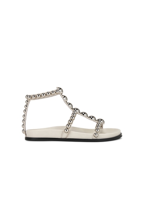 Jeffrey Campbell Minnow Sandals in Cream. Size 6. Also in 7, 8.