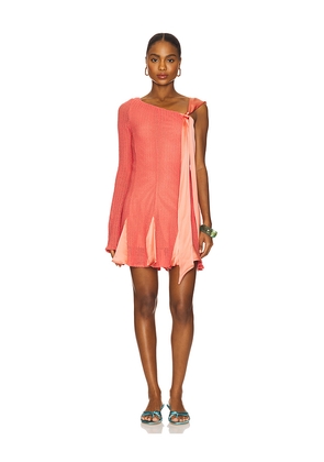 Fait Par Foutch Julia Dress in Coral. Size M. Also in S, XS.