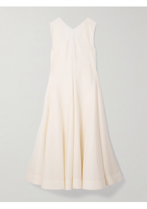 KHAITE - Mellie Silk-blend Organza Midi Dress - Cream - US0,US2,US4,US6,US8,US10