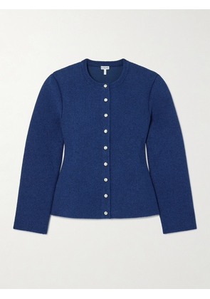 LOEWE - Chenille Cardigan - Blue - x small,small,medium,large