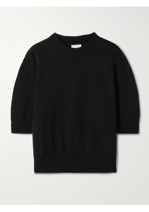 KHAITE - Davin Cashmere Sweater - Black - x small,small,medium,large,x large