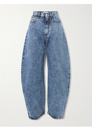 Alaïa - High-rise Barrel-leg Jeans - Blue - FR 34,FR 36,FR 38,FR 40,FR 42,FR 44,FR 46