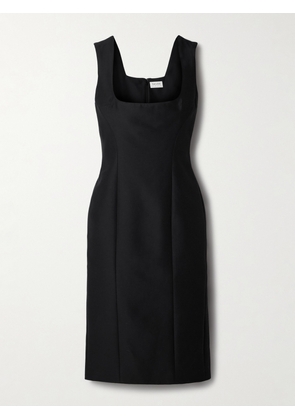 Salon 1884 - Balestra Cotton And Silk-blend Midi Dress - Black - FR 34,FR 36,FR 38,FR 40,FR 42,FR 44