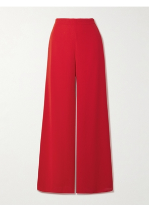 Andres Otalora - Kali Chiffon Wide-leg Pants - Red - US0,US2,US4,US6,US8,US10,US12