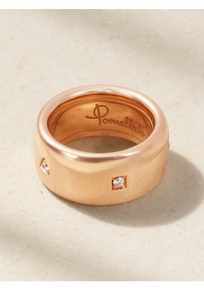 Pomellato - Iconica Medium/large 18-karat Rose Gold Diamond Ring - 52,54,56
