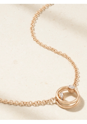 Pomellato - Together 18-karat Rose Gold, Rhodium-plated And Diamond Necklace - One size