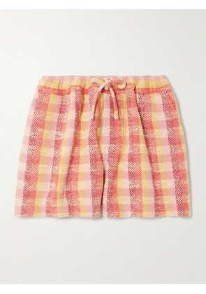 Marrakshi Life - Checked Cotton Shorts - Multi - xx small,x small,small,medium