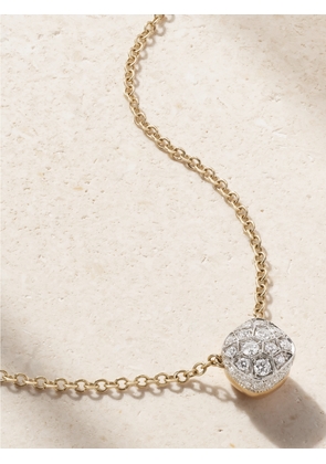 Pomellato - Nudo 18-karat Gold And White Gold Diamond Necklace - One size
