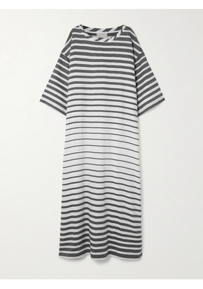 Marrakshi Life - Striped Cotton-blend Maxi Dress - Black - S,M,XS,XXS