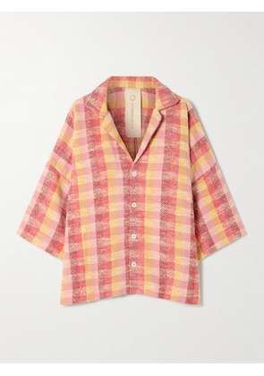 Marrakshi Life - Camp Checked Cotton Shirt - Multi - M,S,XXS,XS
