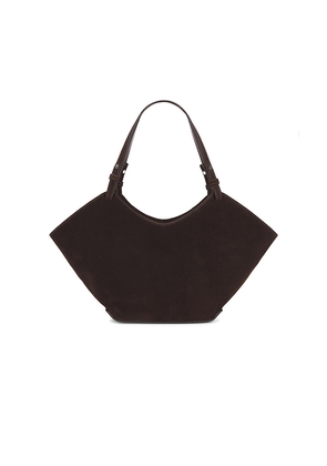 Flattered Dilba Mini Tote Bag in Chocolate.