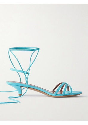 Paris Texas - Linda Leather Sandals - Blue - IT35,IT36,IT36.5,IT37,IT37.5,IT38,IT38.5,IT39,IT39.5,IT40,IT40.5,IT41,IT41.5,IT42