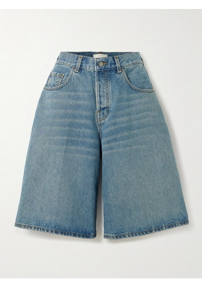 Haikure - Becky Denim Shorts - Blue - 24,25,26,27,28,29,30,31