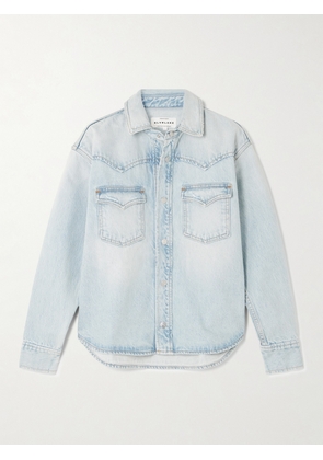 SLVRLAKE - Cassidy Denim Shirt - Blue - x small,small,medium,large