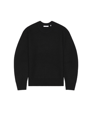 Helmut Lang Boiled Crew Sweater in Black. Size L. Also in M, S.