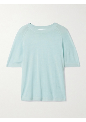 Maria McManus - Oversized Cashmere T-shirt - Blue - x small,small,medium,large