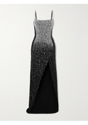 Balmain - Embellished Crepe Gown - Black - FR 34,FR 36,FR 38,FR 40,FR 42