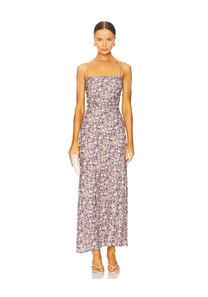 FAITHFULL THE BRAND Clara Maxi Dress in Purple. Size L. Also in XS.