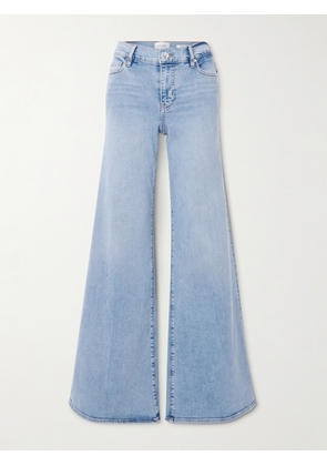 FRAME - Le Palazzo Mid-rise Flared Jeans - Blue - 23,24,25,26,27,28,29,30,31,32