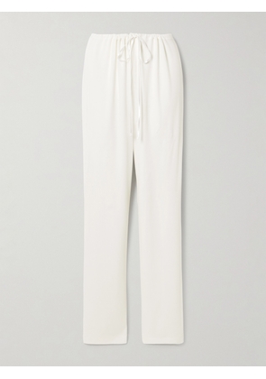 TOVE - Mai Stretch-jersey Straight-leg Pants - White - FR 34,FR 36,FR 38,FR 40,FR 42