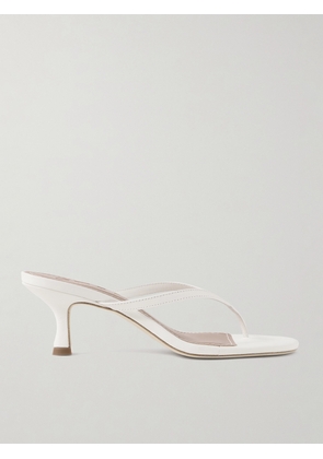 STAUD - Freja Leather Sandals - White - IT35,IT35.5,IT36,IT36.5,IT37,IT37.5,IT38,IT38.5,IT39,IT39.5,IT40,IT40.5,IT41,IT42