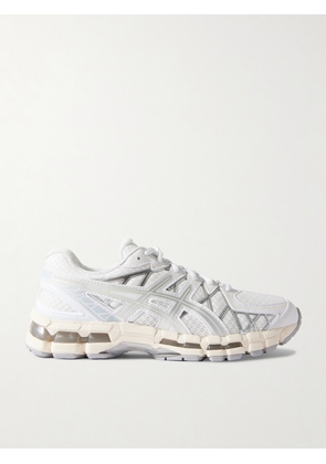 Asics - Gel-kayano 20 Rubber-trimmed Mesh Sneakers - White - UK 3,UK 3.5,UK 4,UK 4.5,UK 5,UK 5.5,UK 6,UK 6.5,UK 7,UK 7.5,UK 8,UK 8.5,UK 9,UK 9.5