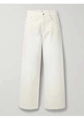 Anine Bing - Manon High-rise Straight-leg Recycled Jeans - Ecru - 24,25,26,27,28,29,30,31,32