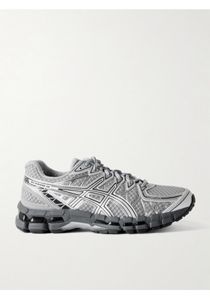 Asics - Gel-kayano 20 Rubber-trimmed Mesh Sneakers - Gray - UK 3,UK 3.5,UK 4,UK 4.5,UK 5,UK 5.5,UK 6,UK 6.5,UK 7,UK 7.5,UK 8,UK 8.5,UK 9,UK 9.5