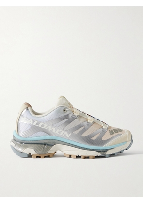 Salomon - Xt-4 Og Rubber-trimmed Mesh Sneakers - Silver - UK 3.5,UK 4,UK 4.5,UK 5,UK 5.5,UK 6,UK 6.5,UK 7,UK 7.5,UK 8,UK 8.5,UK 9