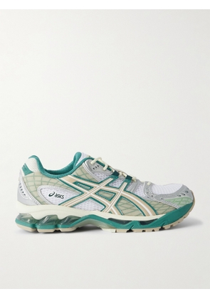 Asics - Gel-nimbus 10.1 Metallic Rubber-trimmed Mesh And Ripstop Sneakers - Neutrals - UK 3,UK 3.5,UK 4,UK 4.5,UK 5,UK 5.5,UK 6,UK 6.5,UK 7,UK 7.5,UK 8,UK 8.5,UK 9,UK 9.5